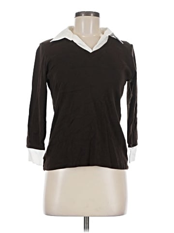 Karen Scott 3/4 Sleeve T-Shirt (view 1)
