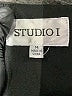Studio 1 Solid Black Cocktail Dress Size 14 - photo 7