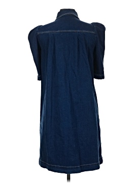 white christmas dresses Chloe Distressed Denim Dress – Maya Lee Boutique main image 0