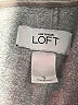 Ann Taylor LOFT Black Gray Fleece Size S - photo 6