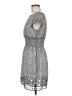 Bar III 100% Polyester Polka Dots Gray Cocktail Dress Size M - photo 5