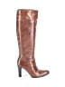 Gucci 100% Leather Brown Boots Size 7 1/2 - photo 1