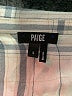 Paige 100% Viscose Plaid Gray Long Sleeve Button-Down Shirt Size S - photo 7