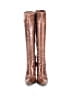 Gucci 100% Leather Brown Boots Size 7 1/2 - photo 2