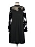 Unbranded 100% Polyester Black Casual Dress Size M - photo 1