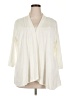 Kim Rogers Ivory 3/4 Sleeve Blouse Size 3X - photo 1