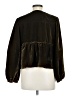 Free People 100% Polyester Brown Long Sleeve Blouse Size 6 (estimated) - photo 2