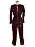 H&M 100% Polyester Print Red Jumpsuit Size 6 - photo 2