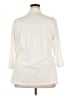 Kim Rogers Ivory 3/4 Sleeve Blouse Size 3X - photo 2