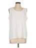 Express Ivory Sleeveless Blouse Size L - photo 1