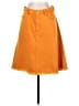 Acne Studios 100% Cotton Solid Orange Denim Skirt Size EU 40 / US 10 - photo 1
