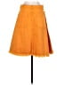 Acne Studios 100% Cotton Solid Orange Denim Skirt Size EU 40 / US 10 - photo 2