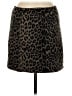 She + Sky Animal Print Brown Casual Skirt Size M - photo 1