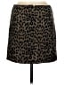She + Sky Animal Print Brown Casual Skirt Size M - photo 2