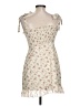 Unbranded Floral Ivory Cocktail Dress Size L (estimated) - photo 2