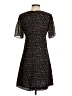 Madewell 100% Polyester Black Blue Casual Dress Size 2 - photo 2