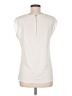 Naked Zebra Ivory Short Sleeve Top Size M - photo 2