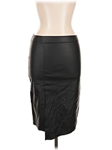 iris Faux Leather Skirt (view 1)