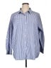 C established 1946 100% Cotton Stripes Blue Long Sleeve Button-Down Shirt Size XL - photo 1