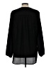 Joe Fresh Black Long Sleeve Blouse Size L - photo 2