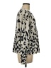 525 America 100% Cotton Animal Print Silver Pullover Sweater Size M - photo 4