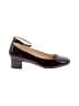 Nine West Black Burgundy Flats Size 9 - photo 1
