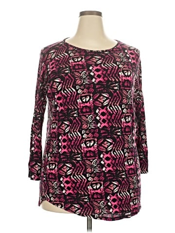 Honey & Lace 3/4 Sleeve T-Shirt (view 1)