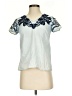 Cortefiel Blue Short Sleeve Blouse Size XS - photo 1