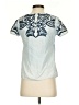 Cortefiel Blue Short Sleeve Blouse Size XS - photo 2