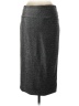 Bisou Bisou Tweed Gray Formal Skirt Size M - photo 2