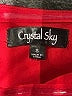 Crystal Sky Solid Red Jumpsuit Size S - photo 4