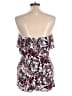 Aqua 100% Rayon Paisley Blue Romper Size L - photo 2