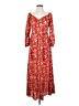 Shein 100% Polyester Red Casual Dress Size 4 - photo 1