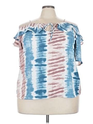 Rouge Short Sleeve Blouse (view 1)