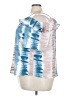 Rouge Tie-dye Blue Short Sleeve Blouse Size 3X - photo 5