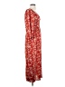 Shein 100% Polyester Red Casual Dress Size 4 - photo 4