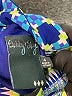 Gabby Skye Print Blue Casual Dress Size 4 - photo 7