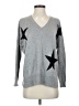 Kut from the Kloth Stars Silver Pullover Sweater Size S - photo 1