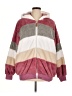 Unbranded Stripes Pink Fleece Size 0X (estimated) - photo 1