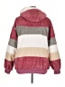 Unbranded Stripes Pink Fleece Size 0X (estimated) - photo 2
