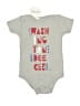 Royal Apparel Graphic Gray Short Sleeve Onesie Size 6-12 mo - photo 1