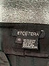 Etcetera Solid Black Shorts Size 10 - photo 3