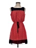 En Focus Polka Dots Red Casual Dress Size 4 (petite) - photo 1