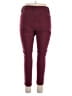 YMI Solid Burgundy Casual Pants Size 2X - photo 2