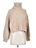Babaton Tan Turtleneck Sweater Size XS - photo 1