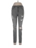 Refuge Hearts Gray Jeans Size 10 - photo 1