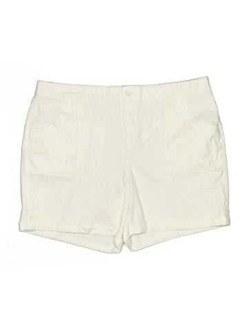 Gloria Vanderbilt Khaki Shorts (view 1)
