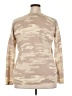 Charter Club Camo Tan Pullover Sweater Size XXL - photo 2