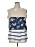 Doublju Blue Tank Top Size 1X - photo 1