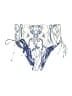 Unbranded Print Blue Swimsuit Bottoms Size L (estimated) - photo 1